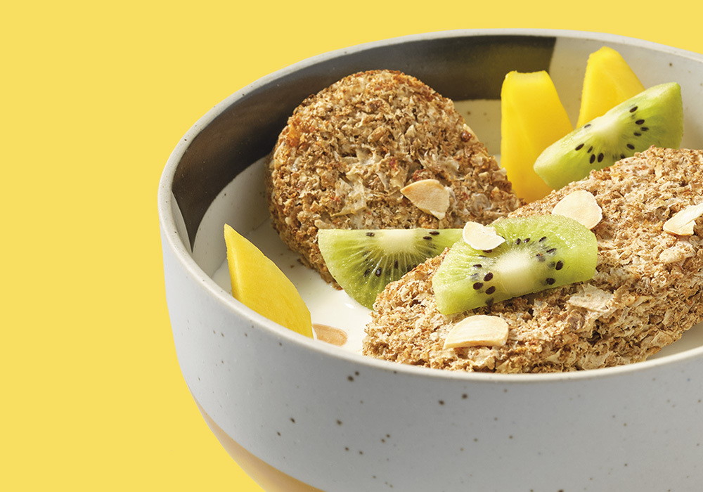 Kiivi- ja mangokulho